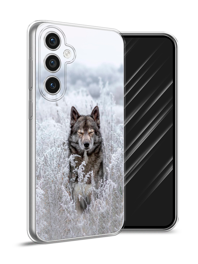 

Чехол Awog на Samsung Galaxy S23 FE 5G "Волк в поле", Белый;черный, 2108450-1