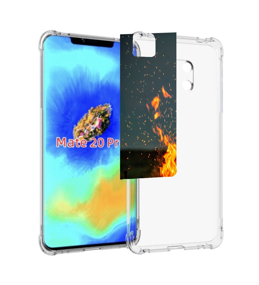 

Чехол MyPads Костер-ночное-небо для Huawei Mate 20 Pro/Mate 20 RS 6.39, Прозрачный, Tocco