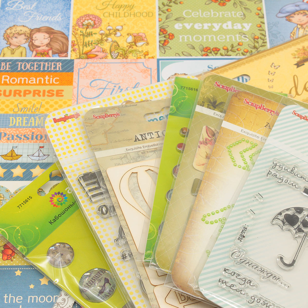 Набор для скрапбукинга 'Винтаж'