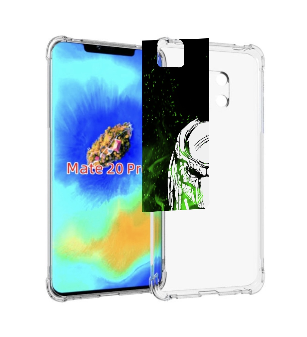 

Чехол MyPads Знак-хищника для Huawei Mate 20 Pro/Mate 20 RS 6.39, Прозрачный, Tocco