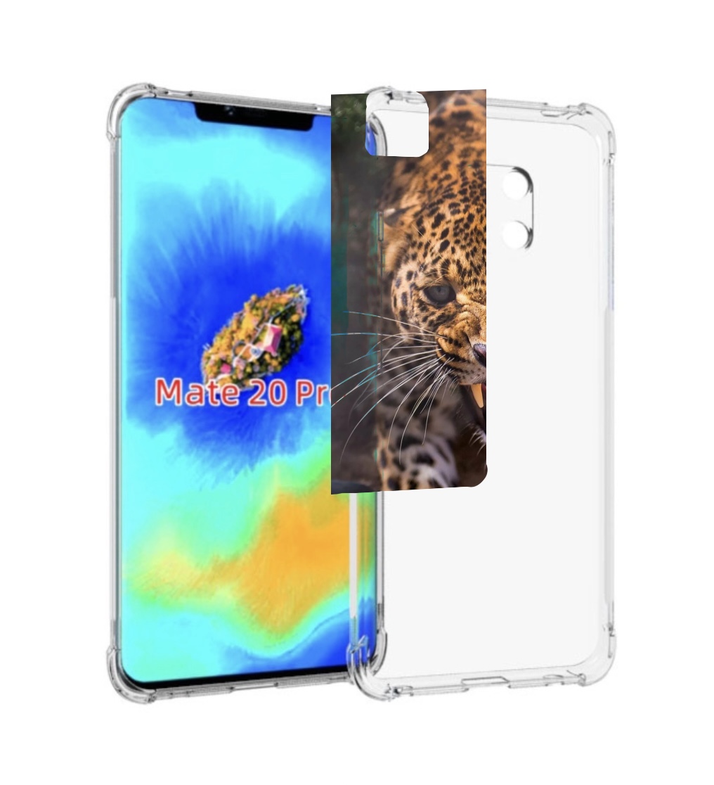 

Чехол MyPads Злой-гепард для Huawei Mate 20 Pro/Mate 20 RS 6.39, Прозрачный, Tocco