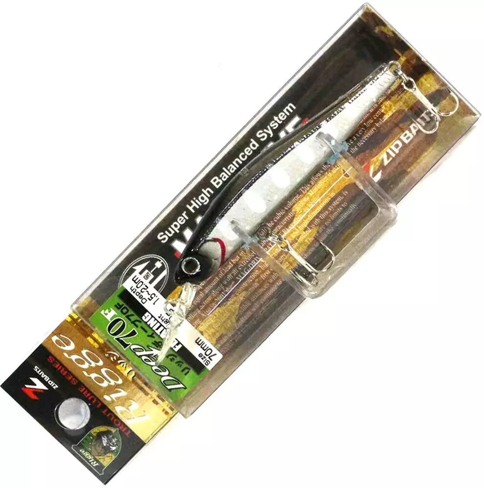 

Воблер Zip Baits Rigge Deep 70F 5 г, 70 мм, 913 Blue Back Yamame, 1 шт, Rigge Deep 70F