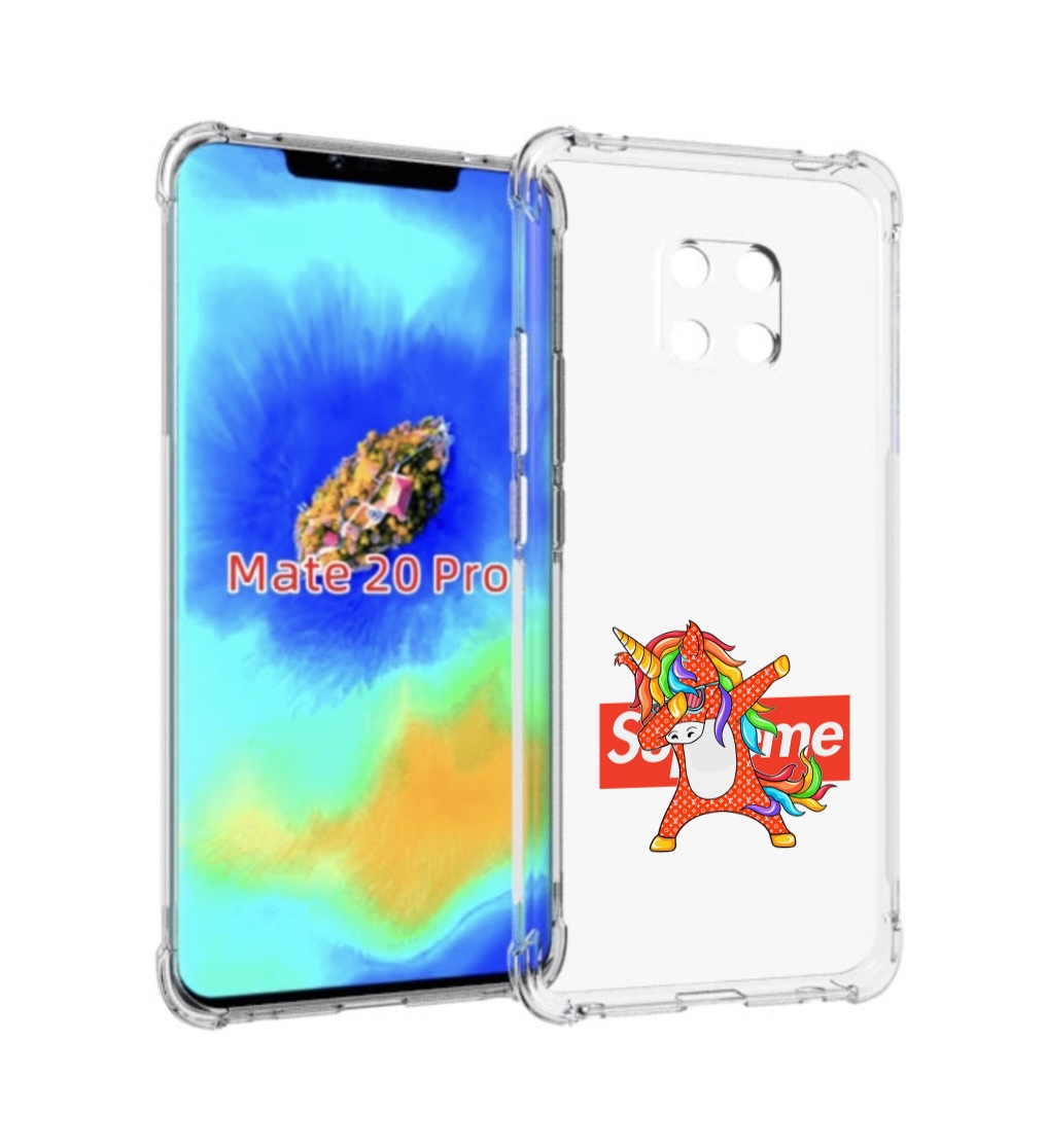 

Чехол MyPads Единорог-суприм для Huawei Mate 20 Pro/Mate 20 RS 6.39, Прозрачный, Tocco