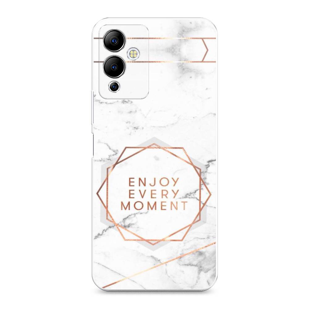 

Чехол Awog на Infinix Note 12i "Enjoy every moment мрамор", 3102050-7