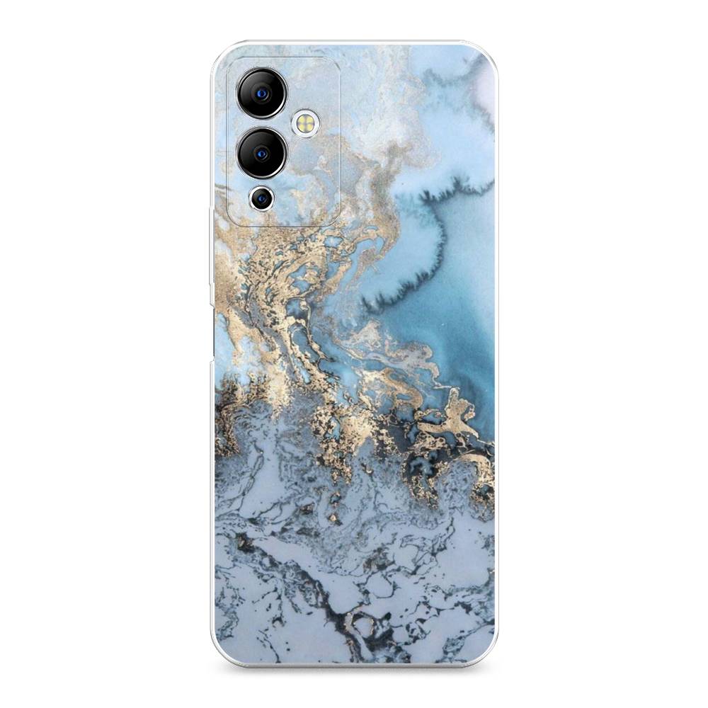 

Чехол Awog на Infinix Note 12i "Морозная лавина синяя", 3102050-3