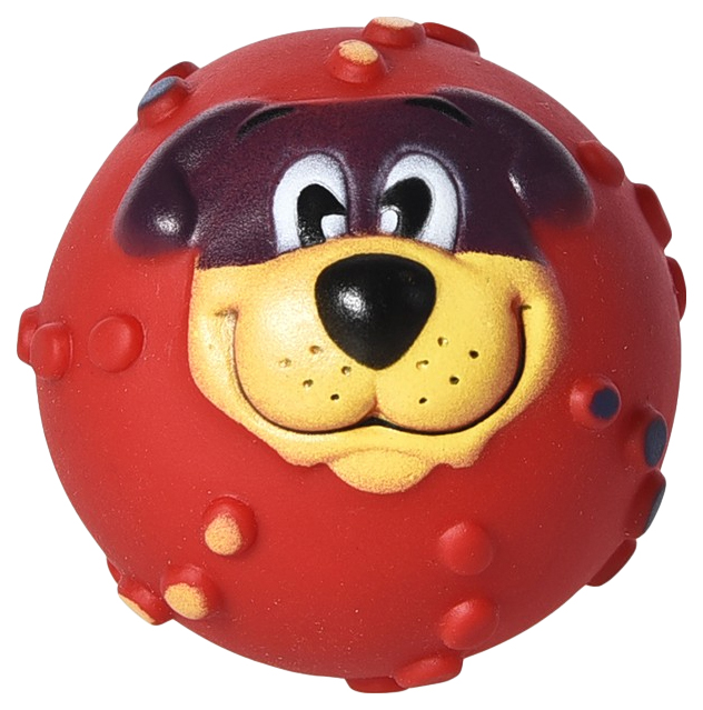

Игрушка для собак Foxie Doggy, мяч, 7 см, красный винил
