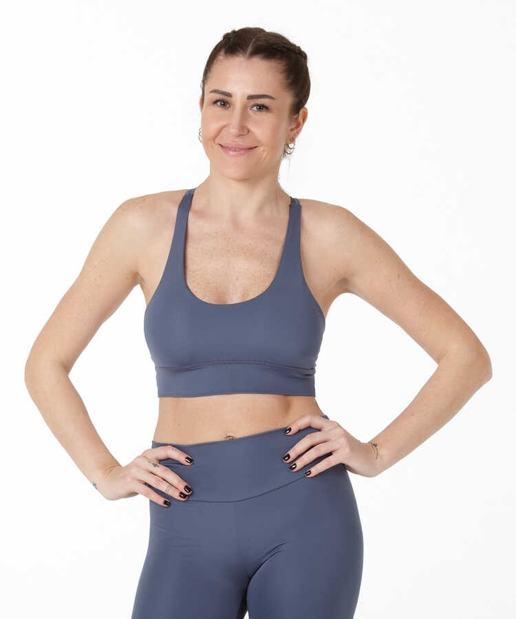 

Топ женский Nui Yoga 15 синий M (доставка из-за рубежа), 15
