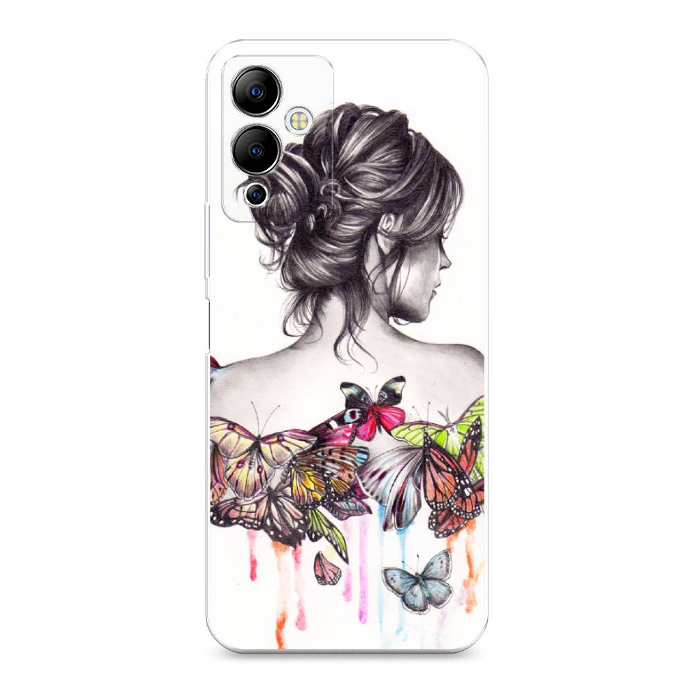 

Чехол Awog на Infinix Note 12i "Девушка с бабочками", 3102050-10