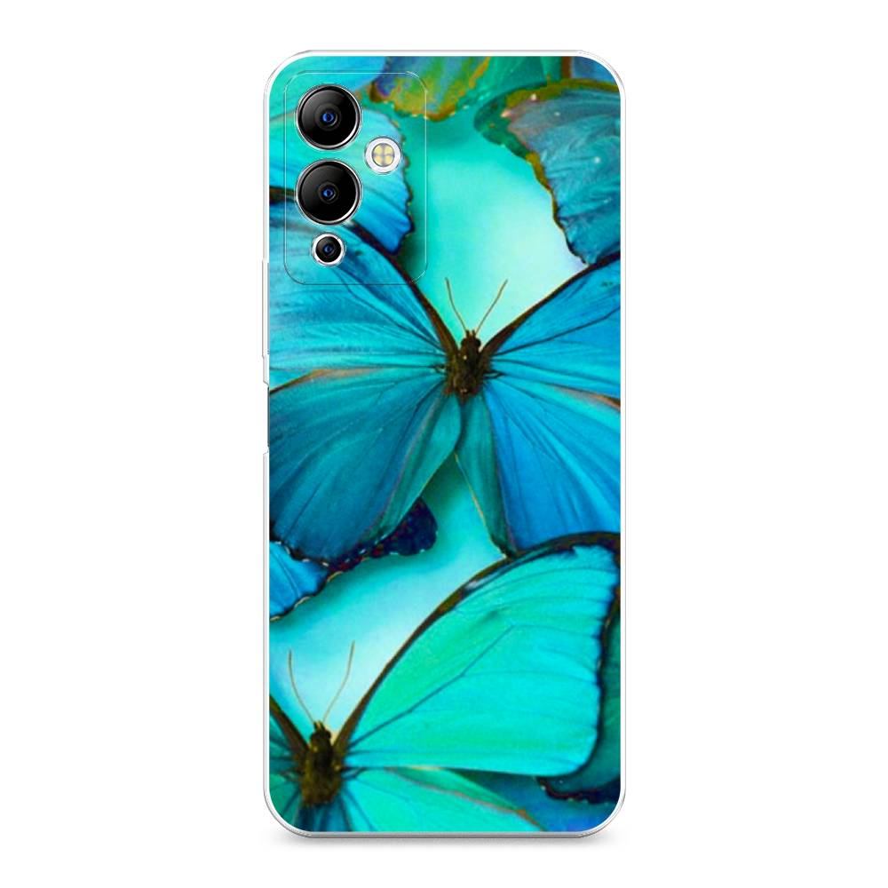 

Чехол Awog на Infinix Note 12i "Неоновые бабочки", 3102050-4