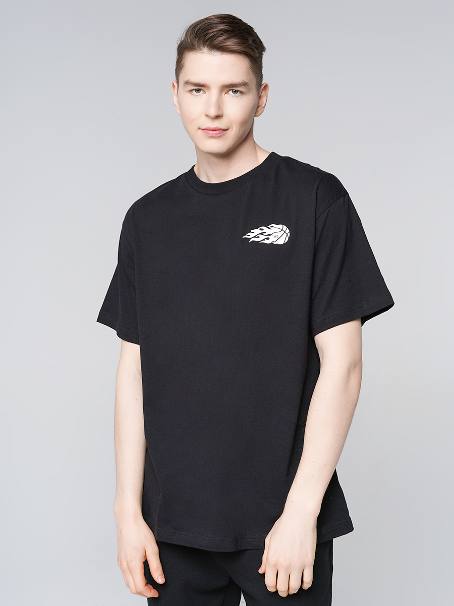 

Футболка мужская ТВОЕ 90623 черная XXL, 90623