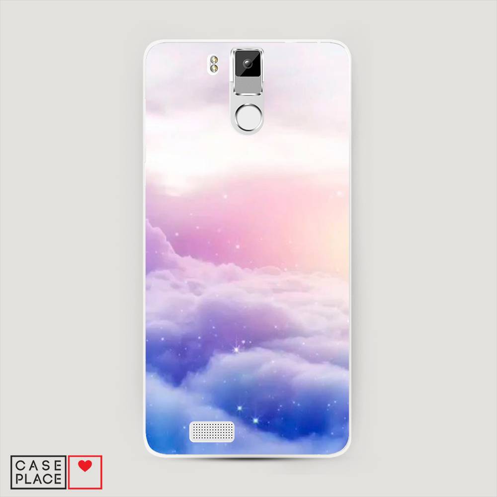 

Чехол на Oukitel K6000 Pro "Небеса", Голубой;белый;розовый, 230150-2