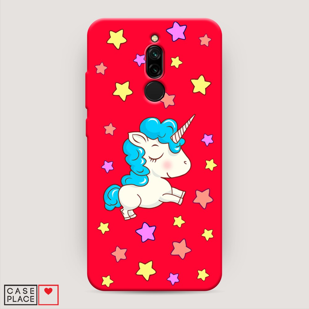 

Чехол Awog на Xiaomi Redmi 8 "Звездный единорог", Разноцветный, 37153-1