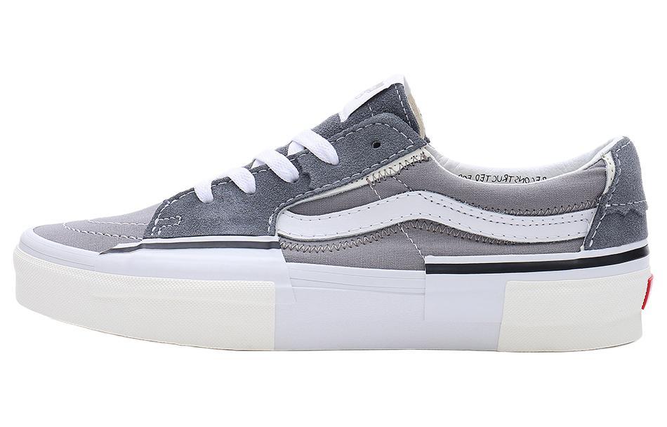 

Кеды унисекс Vans SK8 LOW Reconstruct серые 37 EU, Серый, SK8 LOW Reconstruct