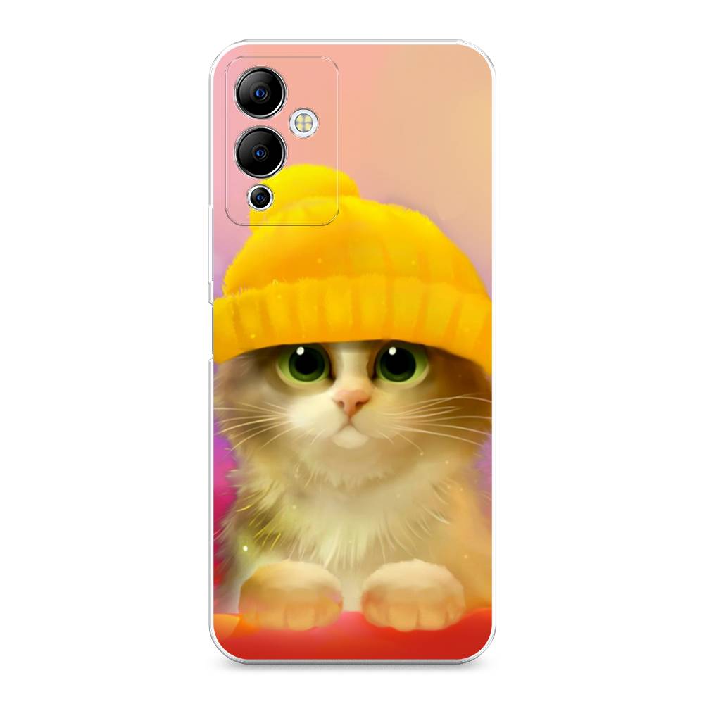 

Чехол Awog на Infinix Note 12i "Котенок в желтой шапке", 3102050-2