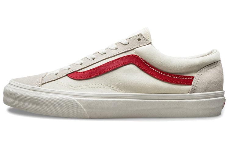 

Кеды унисекс Vans Style 36 Marshmallow Racing Red белые 40.5 EU, Белый, Style 36 Marshmallow Racing Red