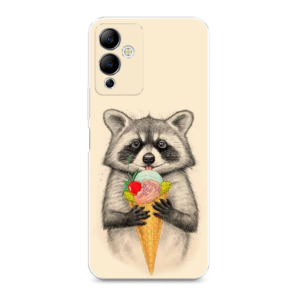 

Чехол Awog на Infinix Note 12i "Енот с мороженым", 3102050-10