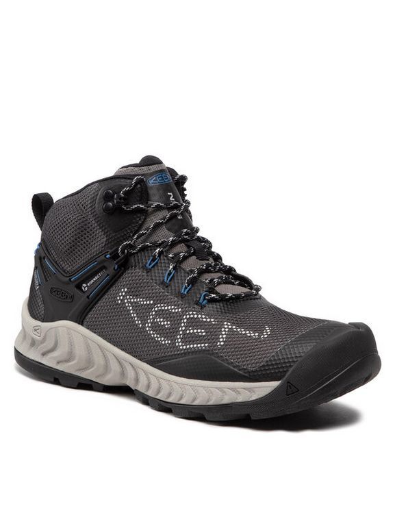 

Кроссовки мужские KEEN Nxis Evo Mid Wp 1026108 серые 42.5 EU, Серый, Nxis Evo Mid Wp 1026108