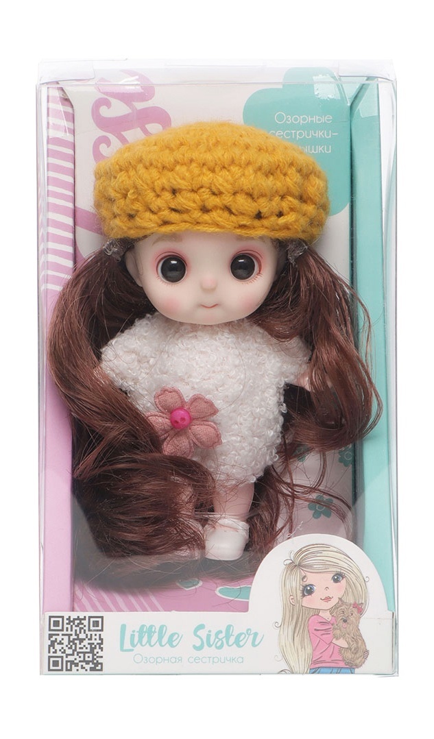 

Мини-кукла серия "Little Sister" 11см B11105, 222202