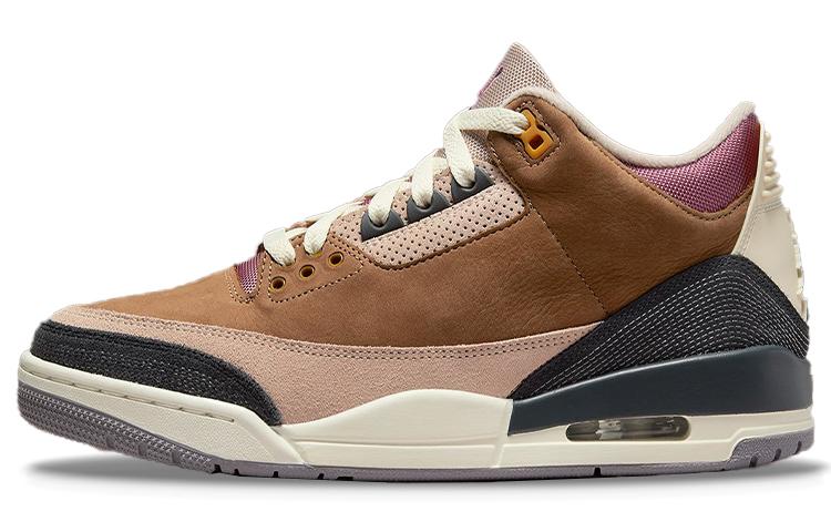 

Кеды унисекс Jordan Air Jordan 3 retro se archaeo brown коричневые 45.5 EU, Коричневый, Air Jordan 3 retro se archaeo brown