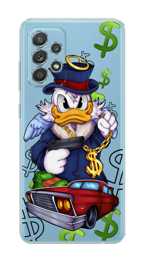 

Чехол на Samsung Galaxy A33 5G "Scrooge McDuck with a Gold Chain", Красный;синий;белый, 2104450-6