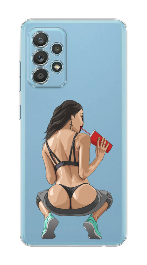 

Чехол на Samsung Galaxy A33 5G "Сочные булочки", Бежевый;красный;черный, 2104450-6