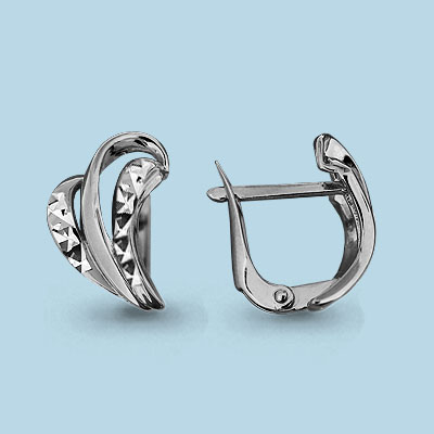 

Серьги из серебра Aquamarine Aquamarine 31738_925_р, 31738_925_р
