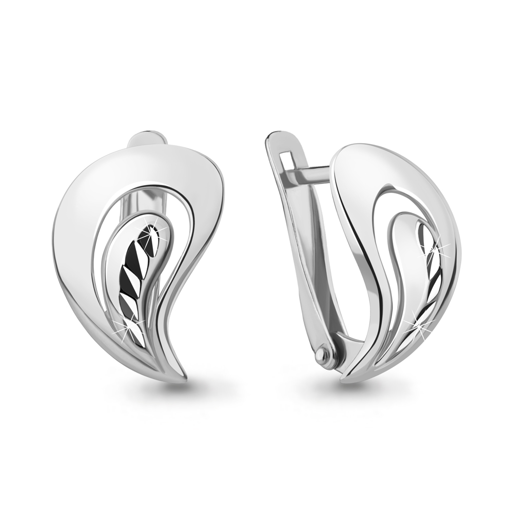 

Серьги из серебра Aquamarine Aquamarine 31732_925_р, 31732_925_р