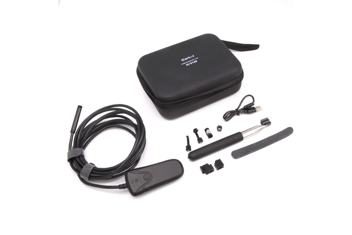WIFI-видеоэндоскоп iCartool с телескопическим держателем IC-V140