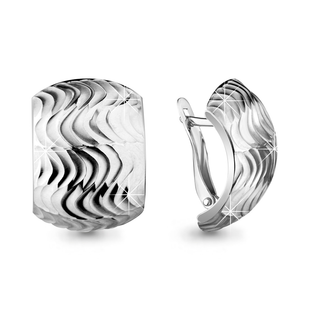 

Серьги из серебра Aquamarine Aquamarine 31452_925_р, 31452_925_р