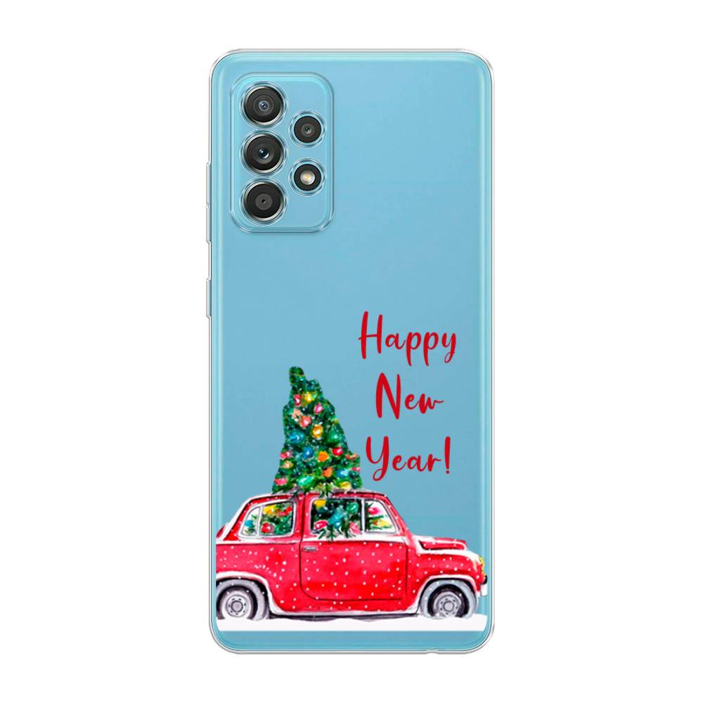 

Чехол на Samsung Galaxy A33 5G "Happy New Year", Красный;зеленый, 2104450-5