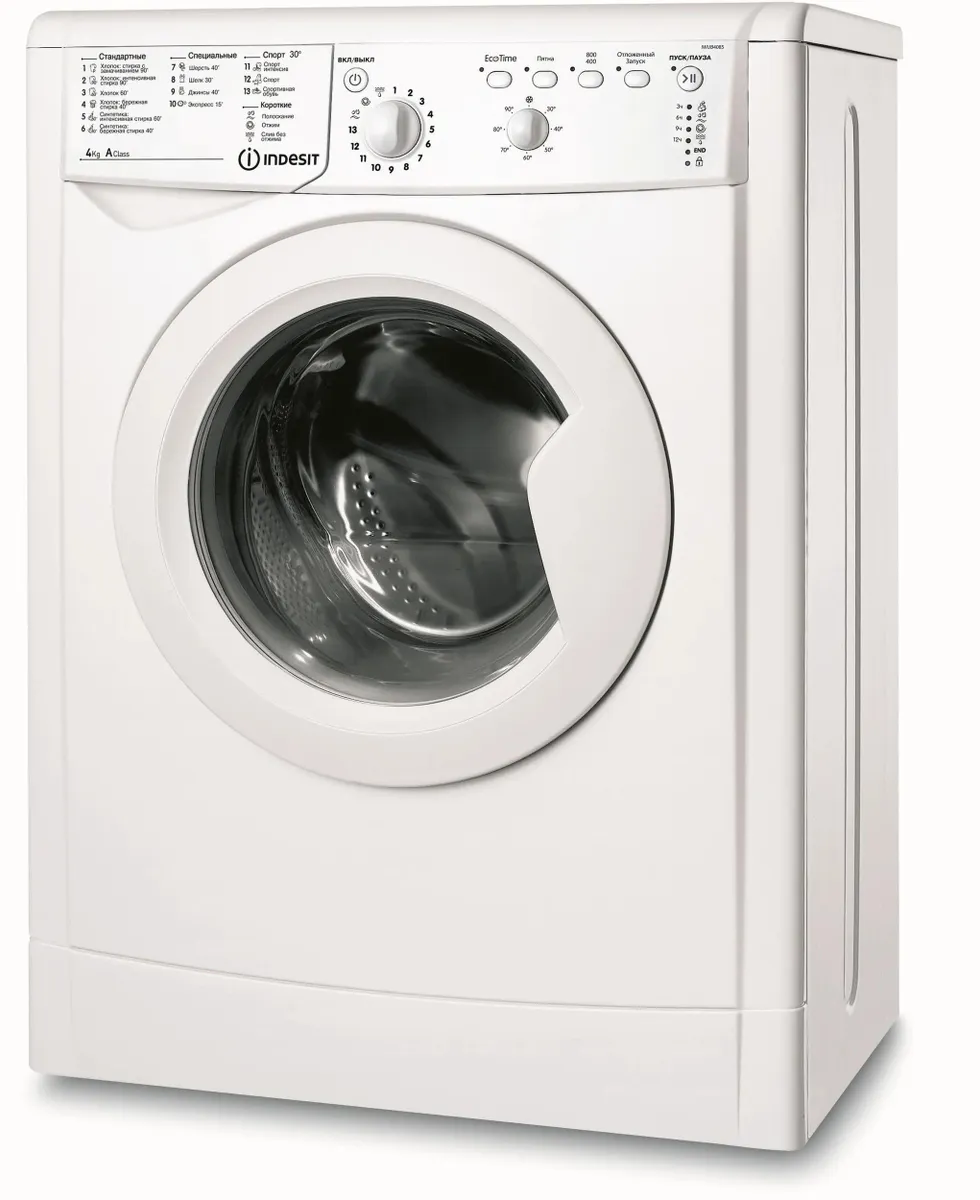 

Стиральная машина Indesit IWUB 4085 белый, IWUB 4085