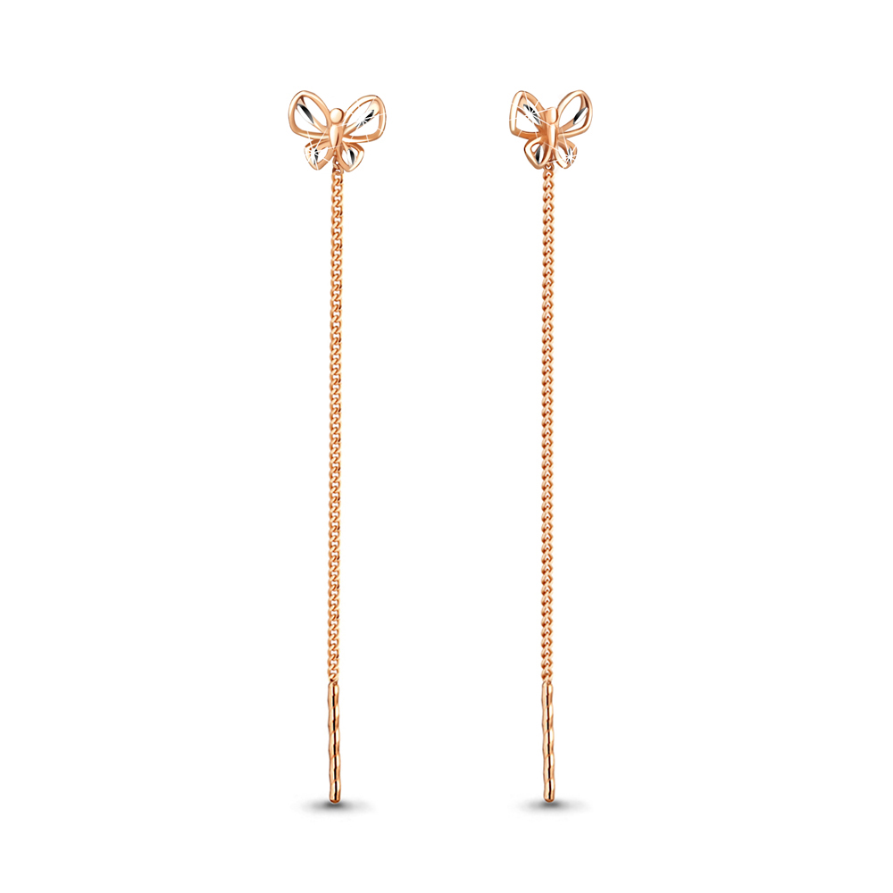 

Серьги из серебра Aquamarine Aquamarine 30811_925_з, 30811_925_з