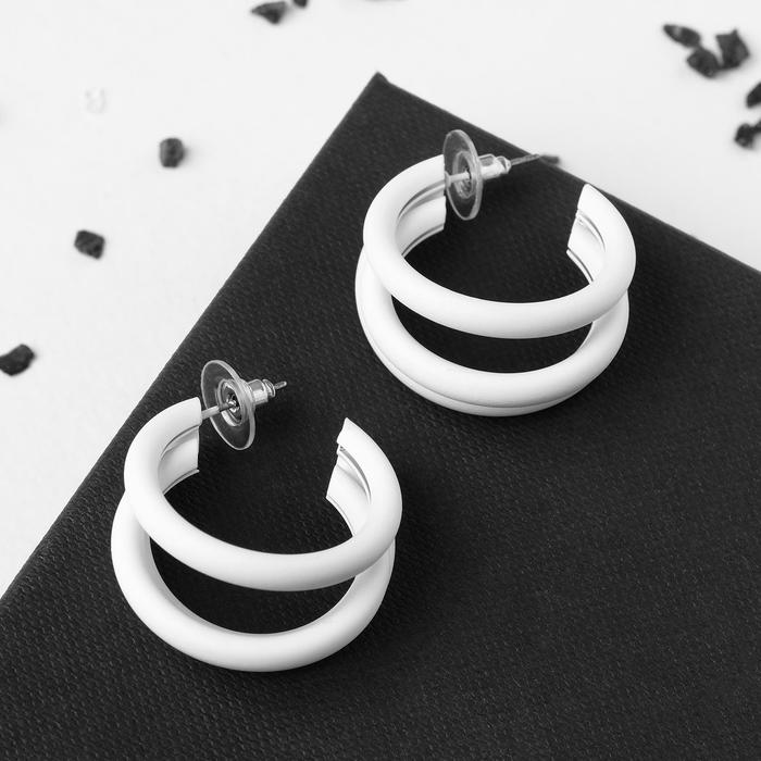 

Серьги конго из бижутерного сплава Queen Fair 5121179, без вставки