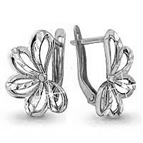 

Серьги из серебра Aquamarine Aquamarine 30613_925_р, 30613_925_р