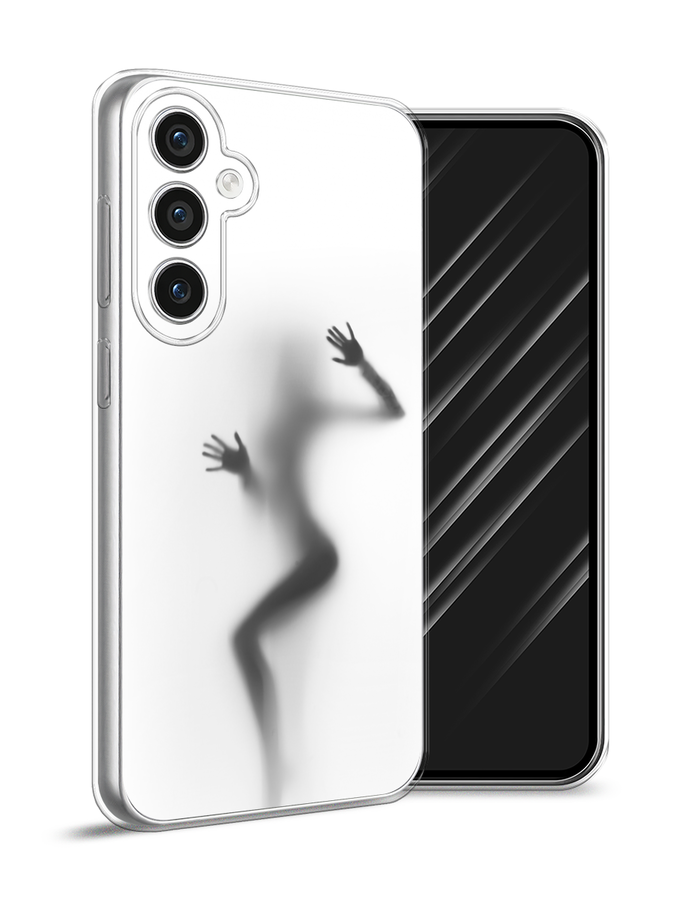 

Чехол Awog на Samsung Galaxy S23 FE 5G "Девушка в душе", Серый;белый;черный, 2108450-1
