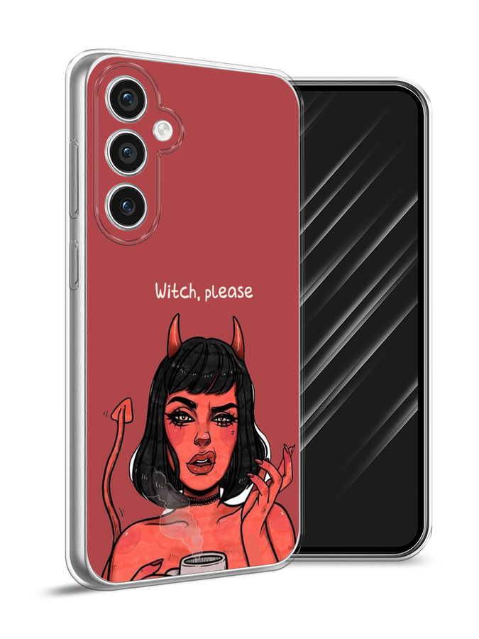 

Чехол Awog на Samsung Galaxy S23 FE 5G "Evil Girl", Бордовый;черный, 2108450-1
