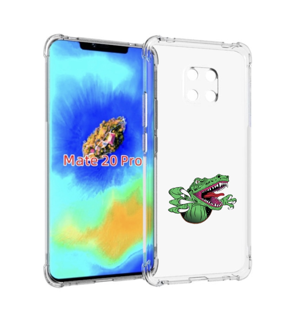 

Чехол MyPads Динозавр для Huawei Mate 20 Pro/Mate 20 RS 6.39, Прозрачный, Tocco