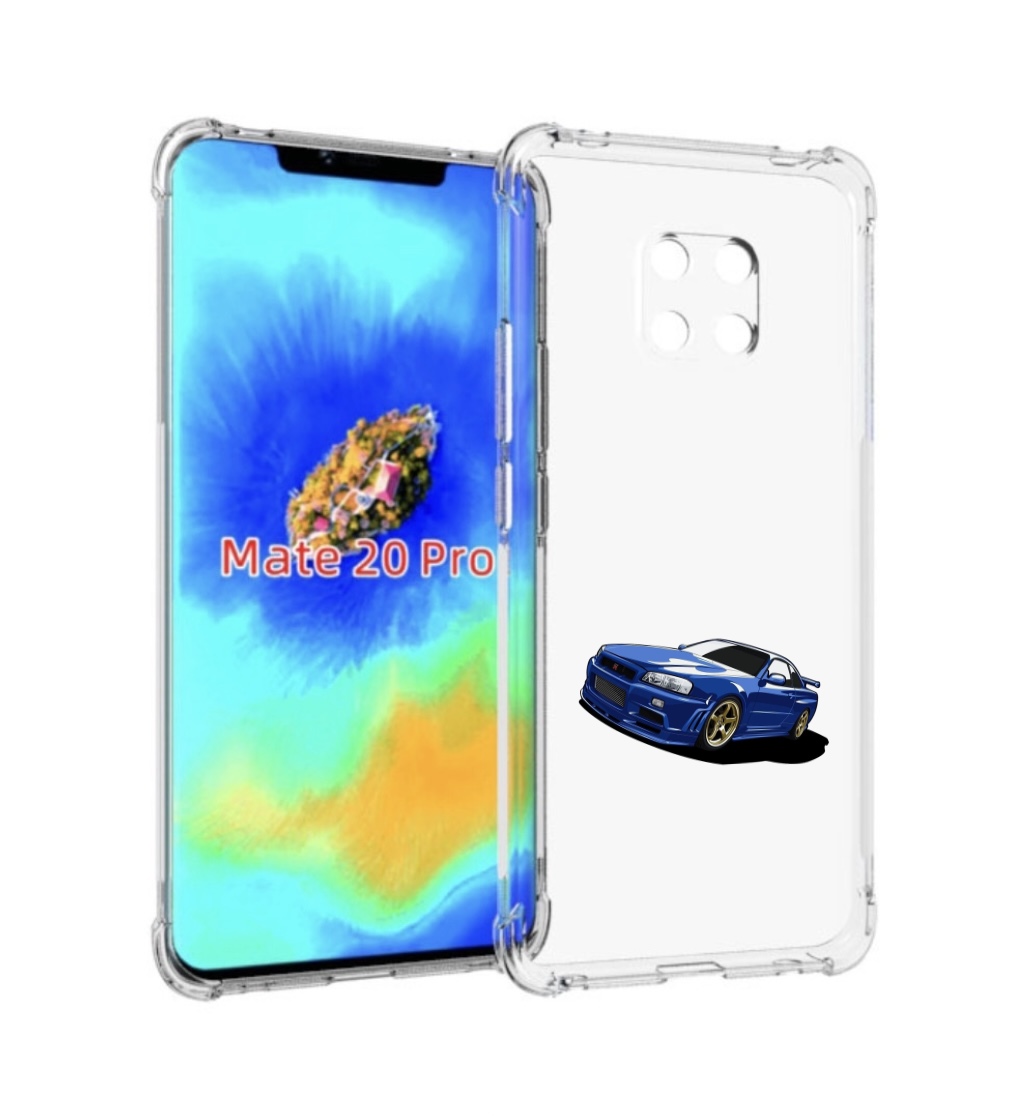 

Чехол MyPads Джитиэр для Huawei Mate 20 Pro/Mate 20 RS 6.39, Прозрачный, Tocco
