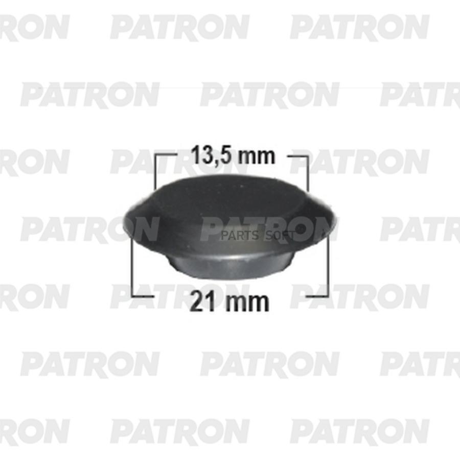Заглушка пластиковая PATRON p372819t