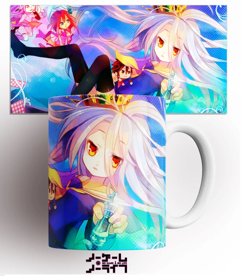 

Кружка аниме Нет игры - нет жизни No Game No Life 330 мл