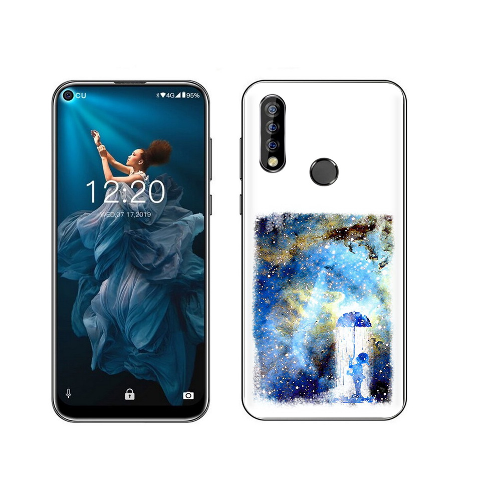

Чехол MyPads Tocco для Oukitel C17 Pro мальчик в небе, Прозрачный, Tocco
