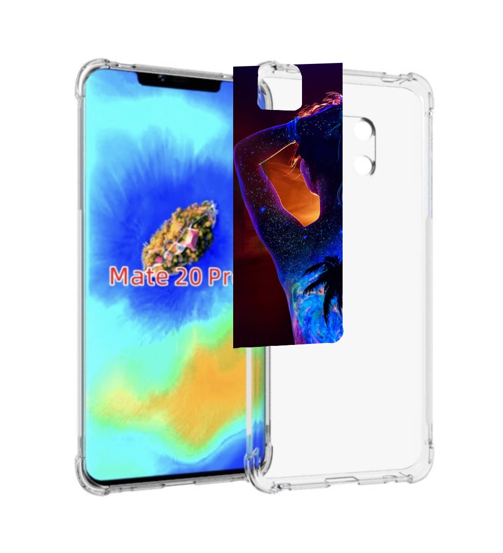 

Чехол MyPads Девушка-и-пальмы женский для Huawei Mate 20 Pro/Mate 20 RS 6.39, Прозрачный, Tocco