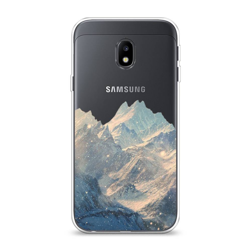 

Чехол Awog на Samsung Galaxy J3 2017 / Самсунг J3 2017 "Горы арт 2", Серый, 22550-10
