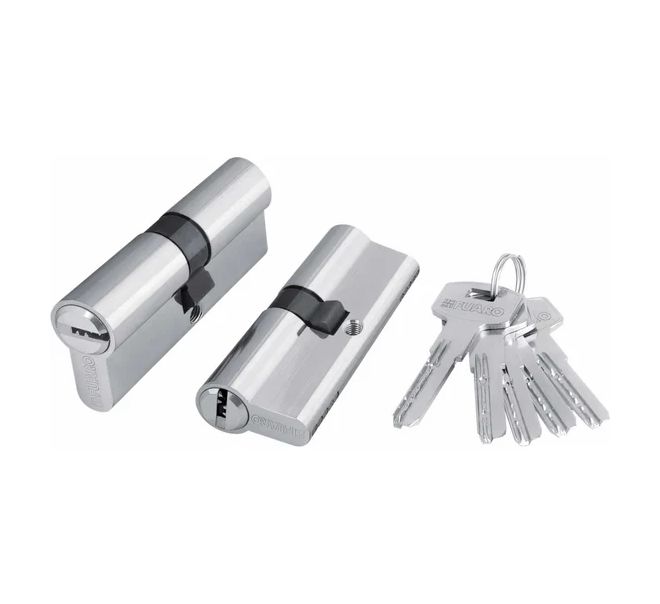 

Цилиндровый механизм Fuaro (Фуаро) (200 ZA/90) 2000ZAKey90(35+10+45), Серебристый