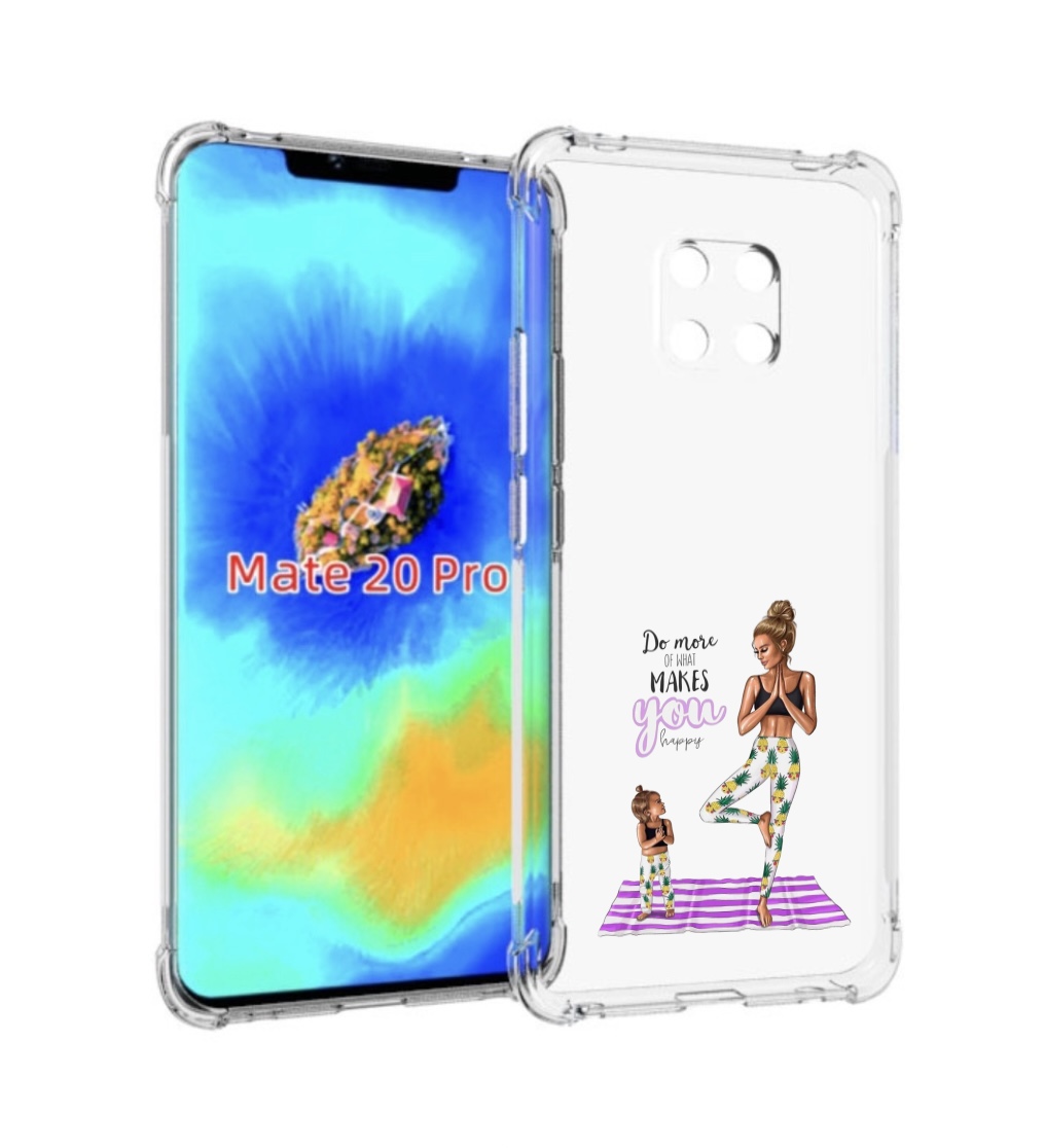 

Чехол MyPads Девочки-в-ананасах для Huawei Mate 20 Pro/Mate 20 RS 6.39, Прозрачный, Tocco