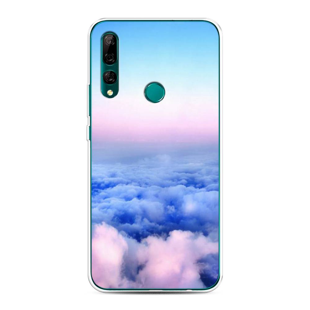 

Чехол Awog на Huawei Y9 Prime 2019 "Облака", Голубой;розовый, 611950-4