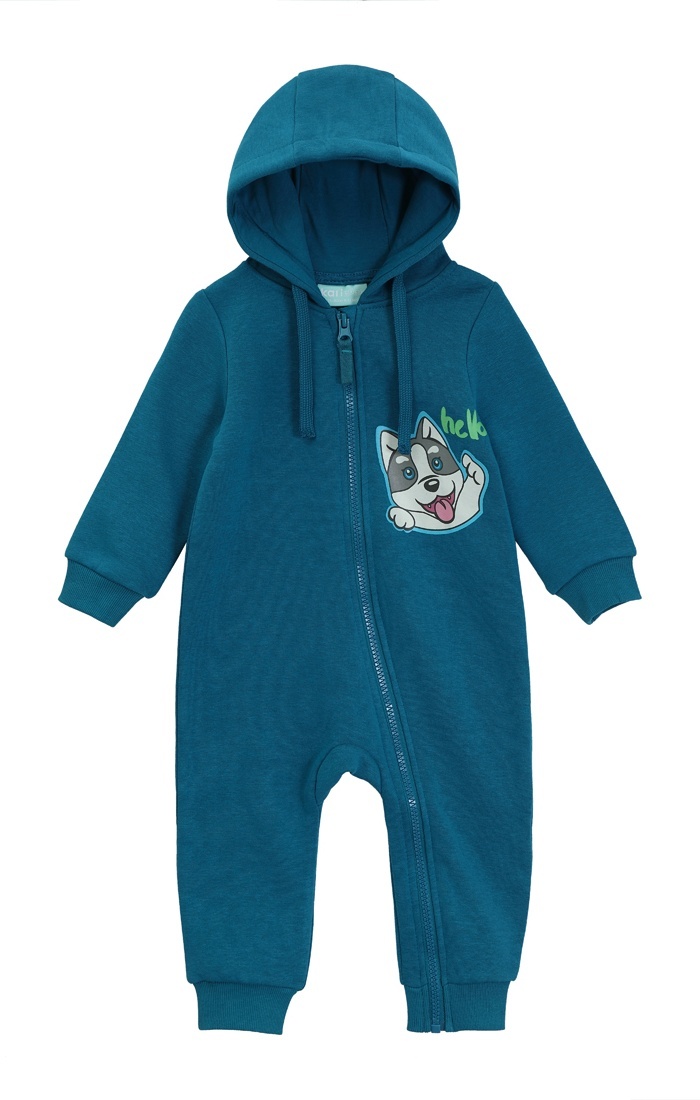 

Комбинезон детский Kari Baby AW24B066, темно-зеленый, 68, 234393