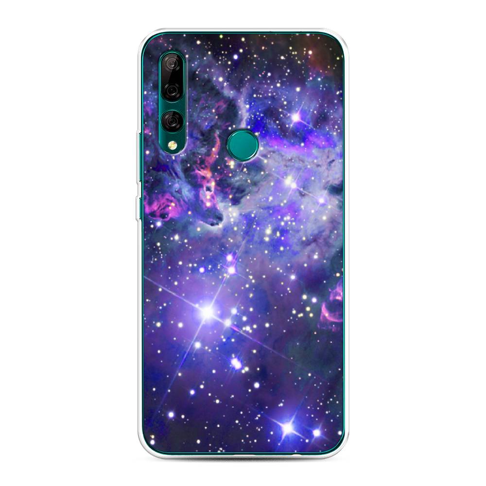 

Чехол Awog на Huawei Y9 Prime 2019 "Яркая галактика", Фиолетовый, 611950-4