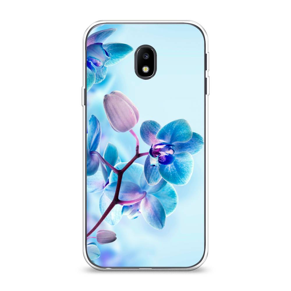 

Чехол Awog на Samsung Galaxy J3 2017 / Самсунг J3 2017 "Голубая орхидея", Голубой;синий;фиолетовый, 22550-8