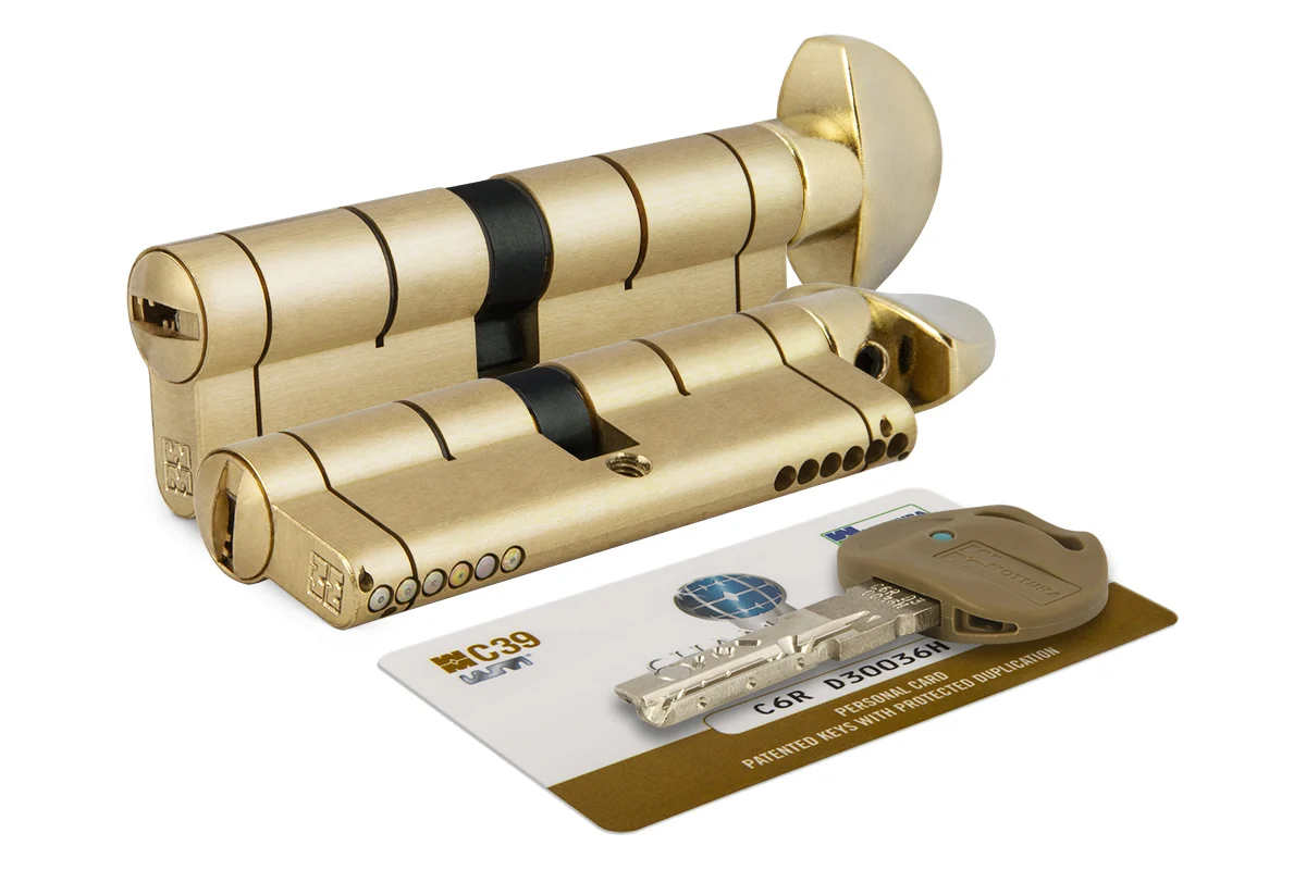 Цилиндровый механизм Mottura Моттура с вертушкой C39F464601RLC5 92 мм411041 верт 21662₽